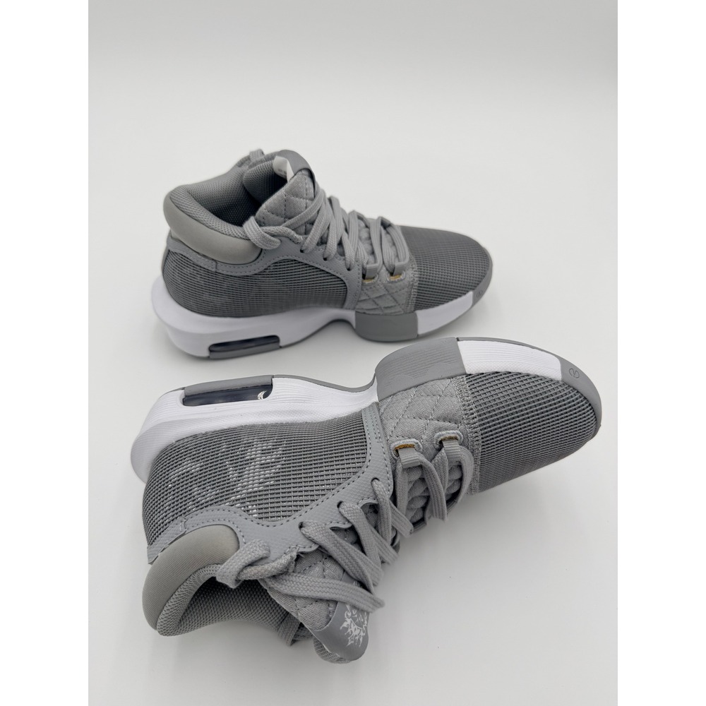 Nike LeBron Witness VIII TB Wolf Grey White FB9944-001 Mens 4 Womens 5.5 - Picture 4 of 5